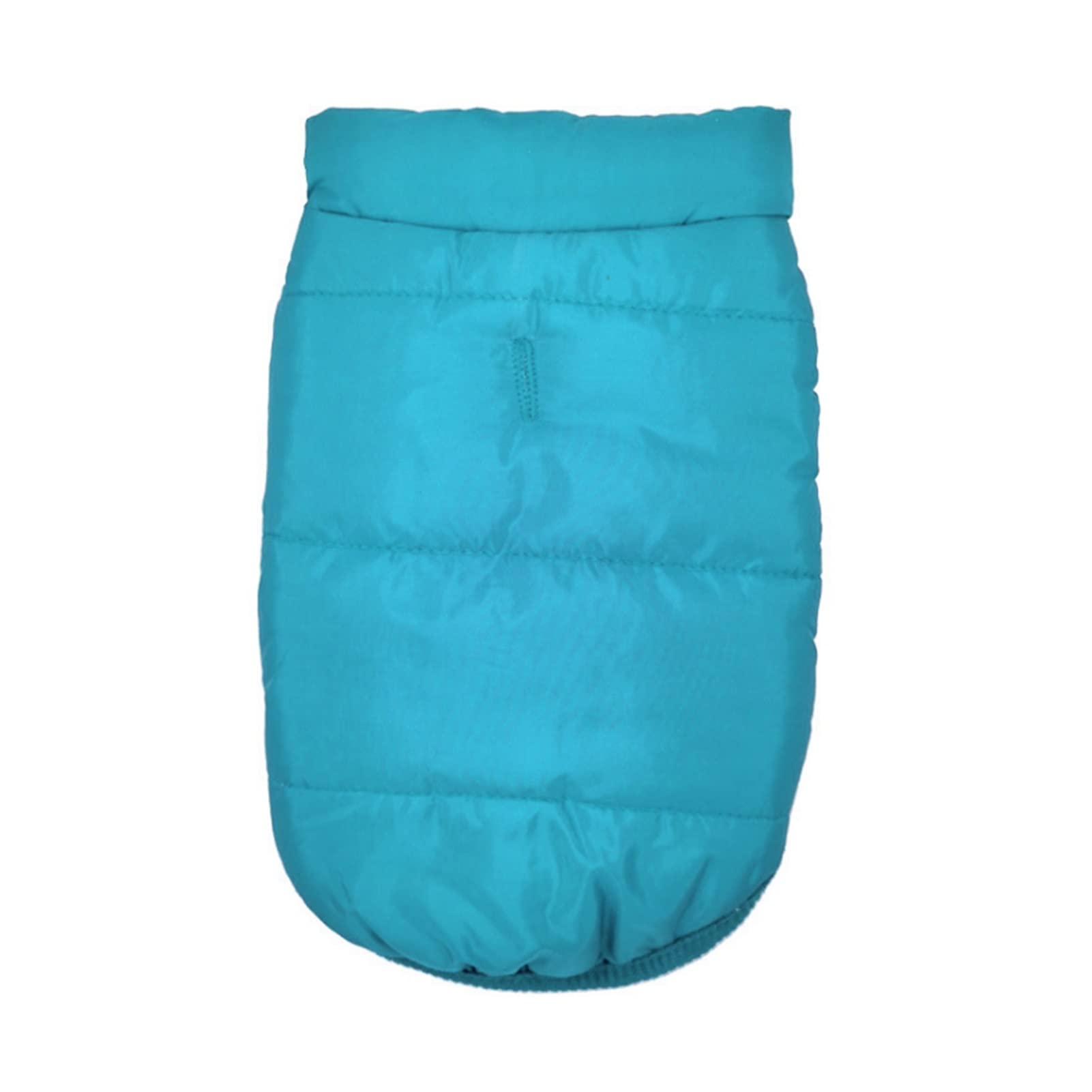 Vêtement chaud pour petit chien bleu ciel | Manteau d'hiver taille S