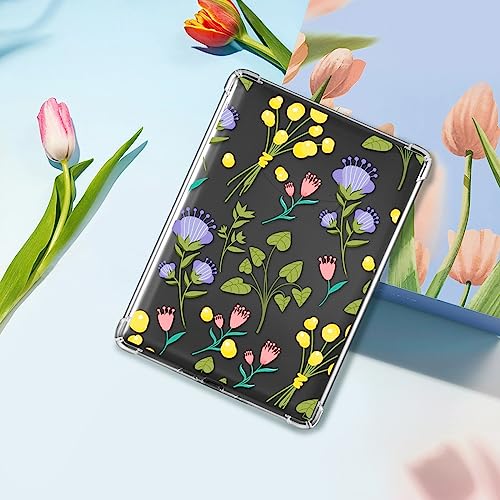 Image of CoBak Case for All New 6 Inch Kindle 2024 and 2022 (11 Generation) - PU Leather Smart Cover, Auto Sleep and Wake, Premium Protective Case for Kindle Basic,Gaseous Argent