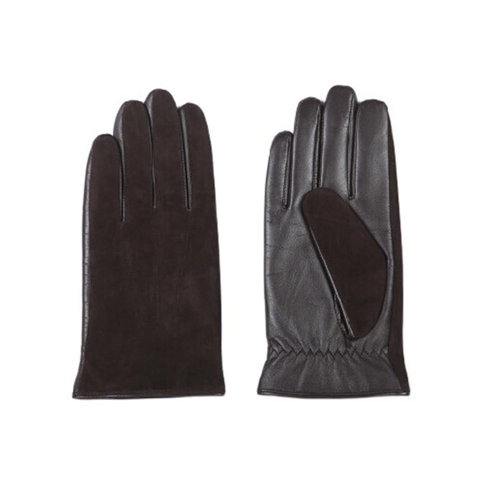 JINGYAN Guantes de soldadura Guantes de soldadura Doble piel de vacuno Protección de seguridad en el trabajo de los hombres Deportes Jardín Motociclismo Soldadura(S)