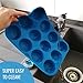 Silicone Muffin Pan - Muffin Pans Nonstick 12 Cup - Free Muffin Cups for Silicone Baking Muffin Tin - BPA Free & 100% Silicone Cupcake Pan - Dishwasher Safe Silicon Muffin Molds & Cupcake Tray
