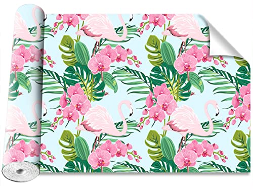 Papier peint fleur orchidée Tulup 250x104cm pour décoration murale moderne