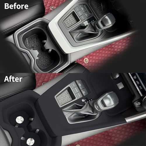 Portavasos y cubierta protectora de silicona para Toyota RAV4 miniatura 2