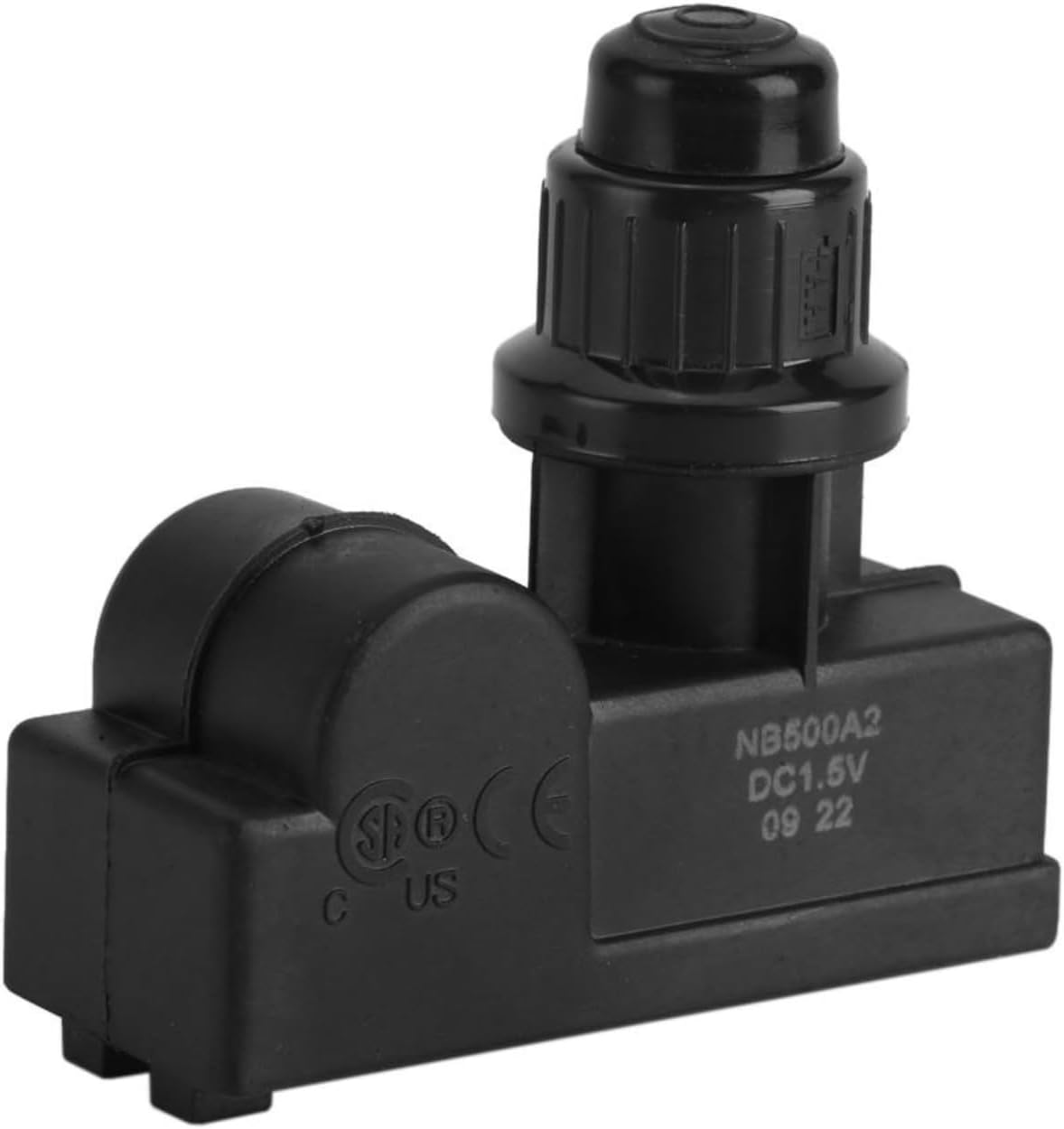 Broco Electric Spark Igniter, BBQ Battery Electric Ignitor Igniter, DC1.5V Battery Powered BBQ Gas Grill Spark Generator 2 Outlet Universal Ignitor Igniter Black
