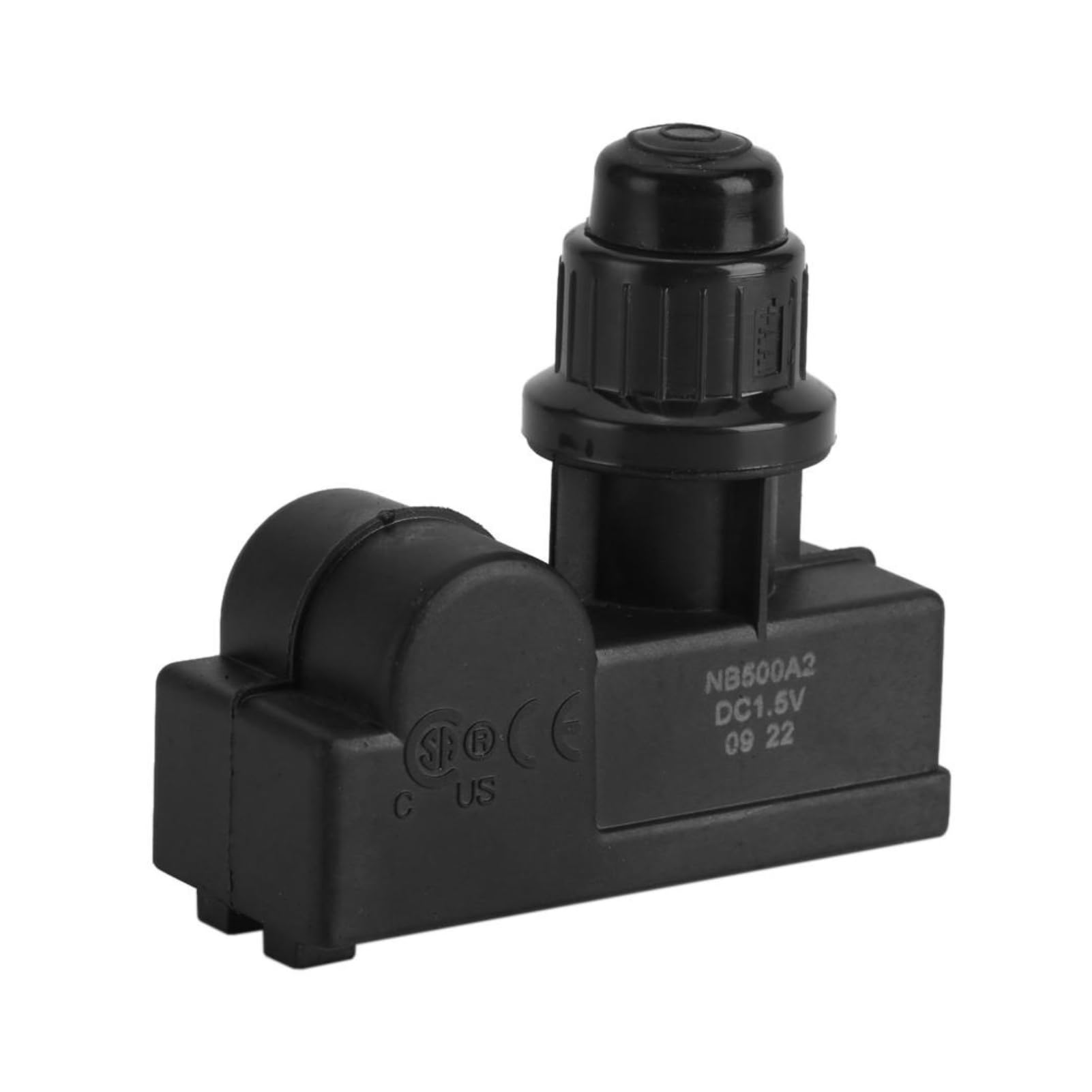 Broco Electric Spark Igniter, BBQ Battery Electric Ignitor Igniter, DC1.5V Battery Powered BBQ Gas Grill Spark Generator 2 Outlet Universal Ignitor Igniter Black