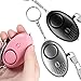 Produktbild Persönlicher Alarm, Panikalarm schlüsselanhänger Rymall 3 Pack Taschenalarm, 140DB Emergency Self-Defense Security Alarm mit LED-Licht für Frauen Mädchen Ältere Sicherheit (Schwarzes, Silber, Rosa)
