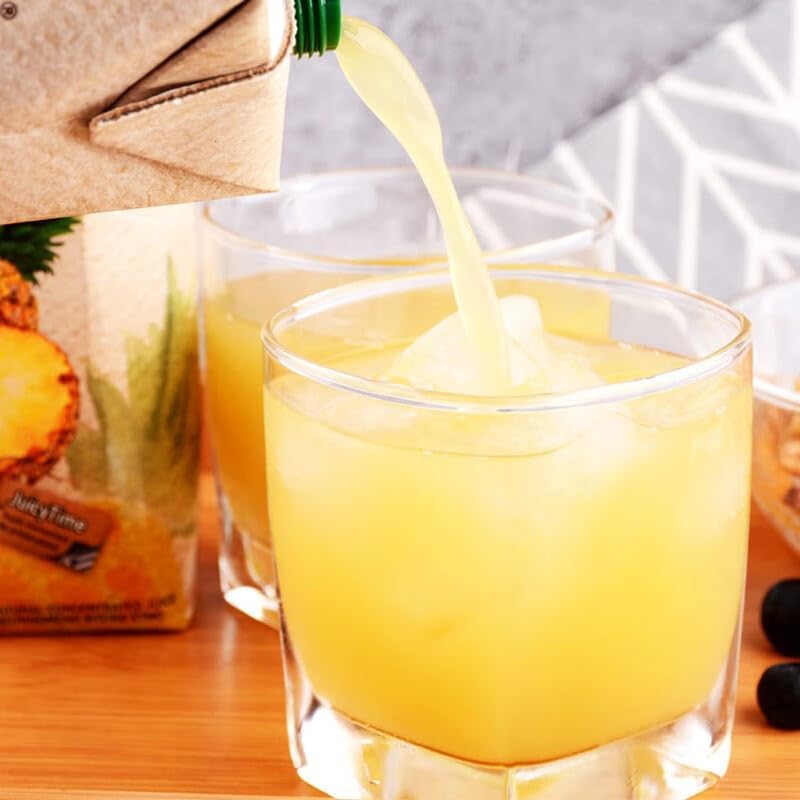 パイナップル ジュース 果汁100％ 無添加 紙パック 業務用 パインアップル まとめ買い 濃縮還元 agro 1000ミリリットル (x 12)