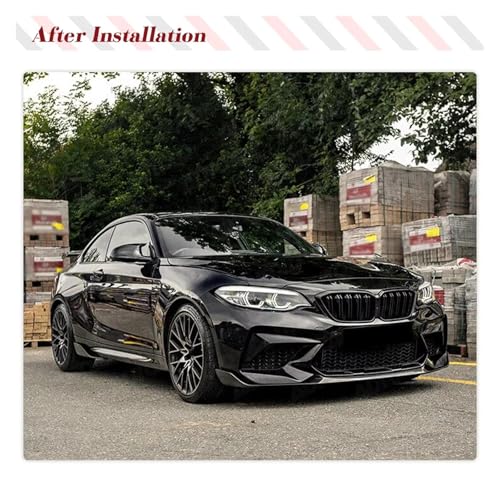 Faldones laterales de coche para Serie 2 F87 M2 Coupé 2016-2018 5
