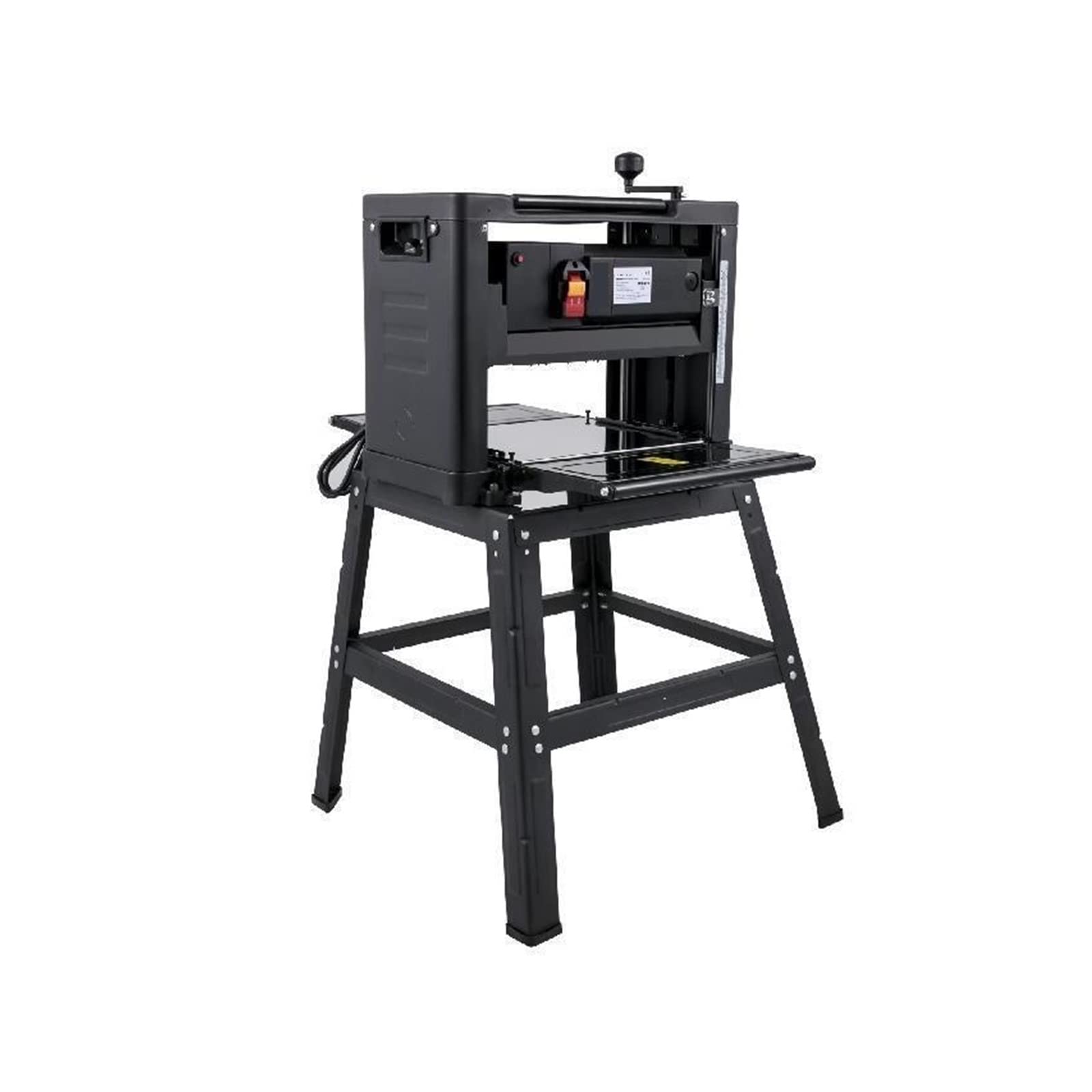 CVFRDD 12.5 Inch 2000W Electric Wood Planer Table Portable Dustproof Auto Feed Woodworking Planing Machine