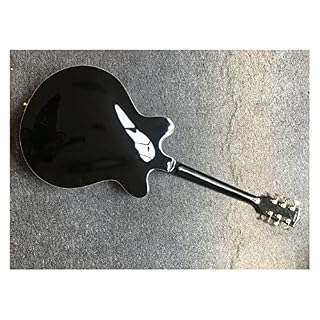AMINIY Guitare électrique Jazz rosebood Touche Acajou Panneau érable vin Rouge Creux Jazz Guitare électrique (Color… - Les Beatles, Paul McCartney, John Lennon, RIngo Starr, George Harrison AMINIY Guitare électrique Jazz rosebood Touche Acajou Panneau érable vin Rouge Creux Jazz Guitare électrique (Color… – Image 5