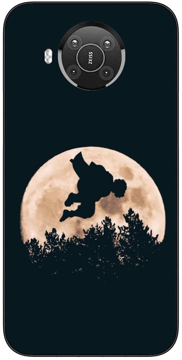 Tongstar Compatible with Case Nokia X20 Sla'yer Zenitsu Anime De'mon 835 Slim Covered Soft Gel Rubber Case Black