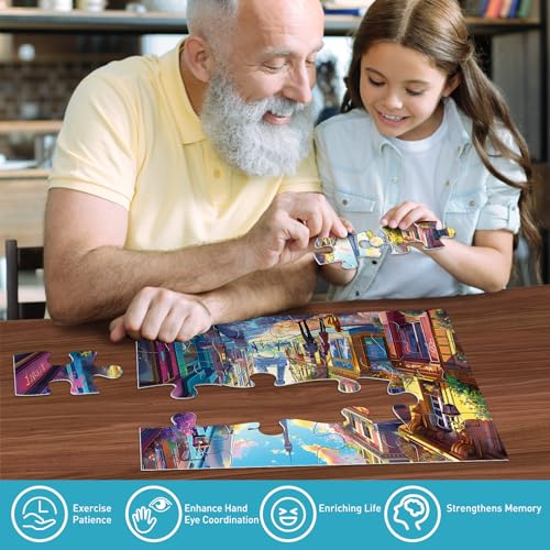 Biarek 6 Packs 16 Piece Dementia Puzzles For Elderly Large Jigsaw Puzzles Alzheimers Dementia Products And Activities For Seniors Puzzles Easy Memory Cognitive Games For Seniors Gift For Elderly Adults thumb #3