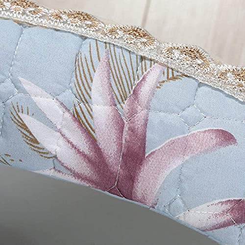 Weicher WC-Sitzbezug, Spitzen-Badezimmer, gepolstertes Wärmekissen, U-förmiger Tankdeckel, Matten, Toilettenkoffer… – Bild 6