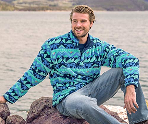 Image of Navy Mint Pullover by Southern Marsh