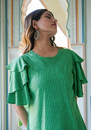 Image of Yash Gallery Women's Rayon Regular Fit Top
