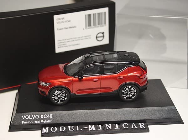 Red (Fusion XC40 Volvo Edition Dealer 1/43 KYOSHO 京商 XC40 ボルボ VOLVO 1/43 Metallic) Car Diecast ミニカー