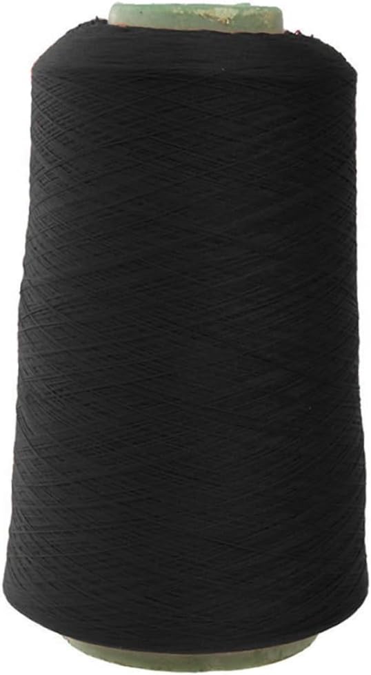 ARTIBETTER Machine Thread Cord Waxed Black Sewing Thread Upholstery for Embroidery