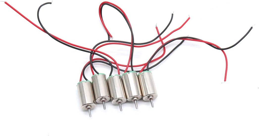 Amazon.com: Hxchen Coreless Micro DC Motor 6x12mm for Airplane Model ...