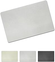 Made in Japan, Silver Ion Diatomaceous Earth, Mat, Quick Drying, Washable (Light Gray, 23.6 x 15.7 inches (60 x 40 cm)