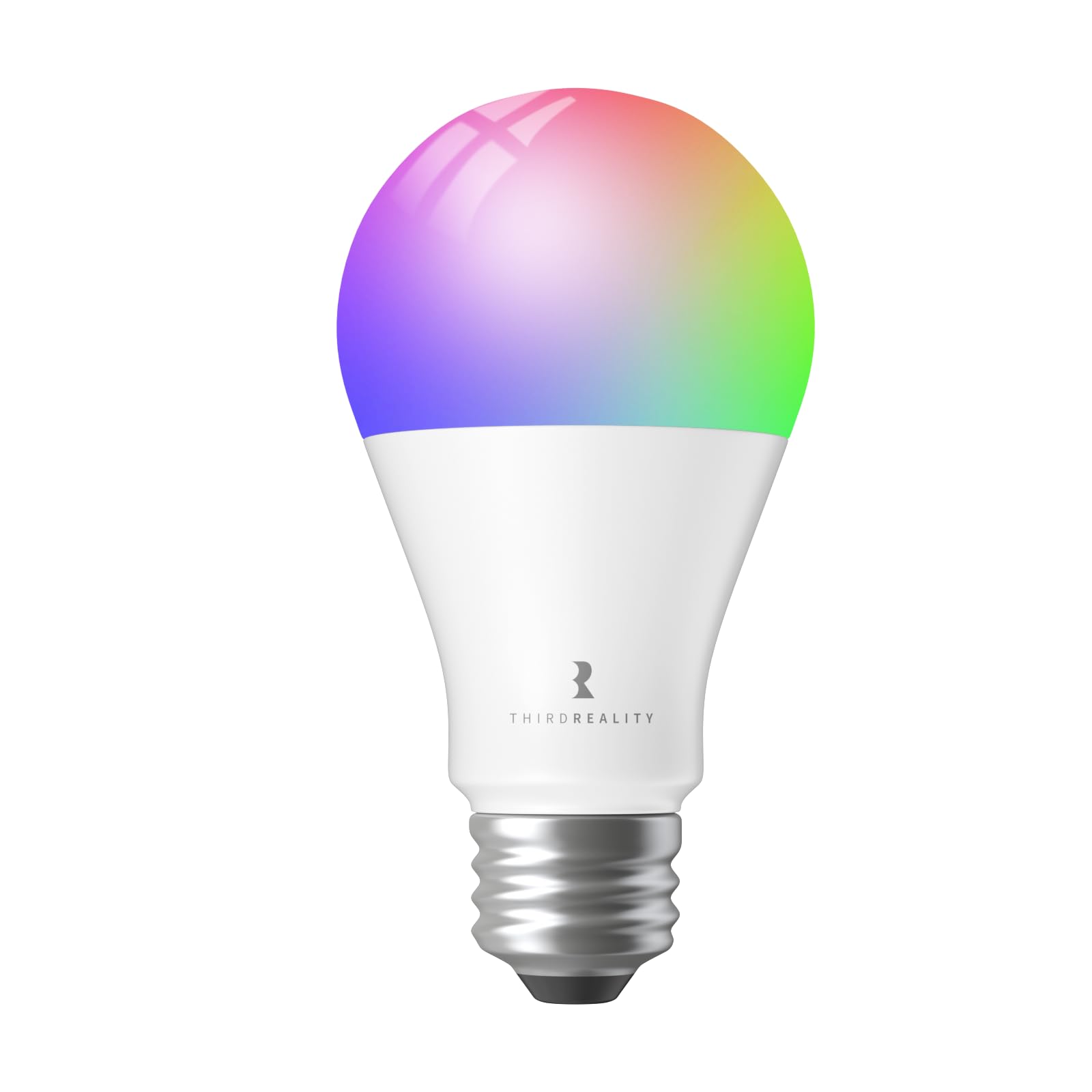 THIRDREALITY Zigbee A19 Smart Color Bulb ZL4 1Pack E27, Compatible with Home Assistant, SmartThings, Aeotec, Homey, Hubitat, Echo Devices with Built-in Hub, A60-RGB Bulb, 2700-6500K Tunable, 810Lumens