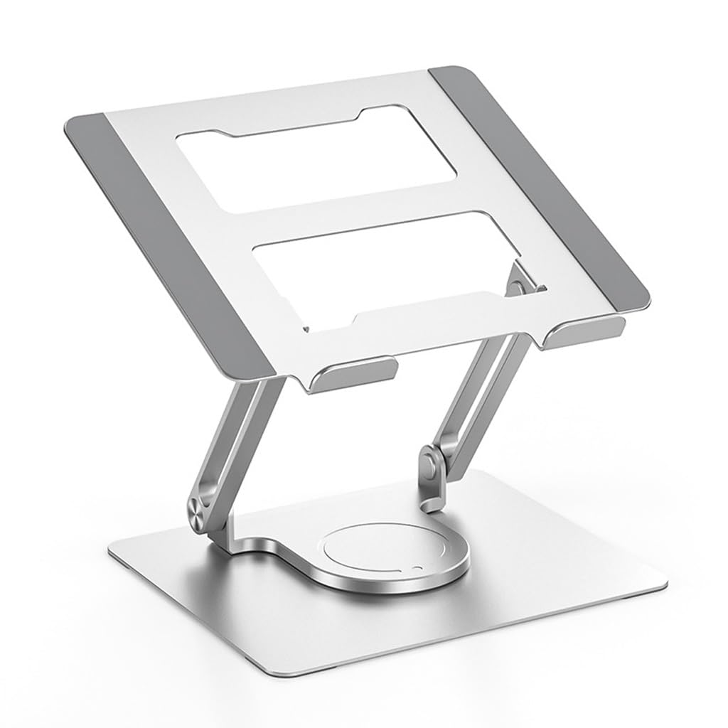 Support d'ordinateur portable avec dissipation thermique active et rotation