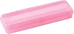 Estojo Plastico Plus Rosa Waleu, Multicor