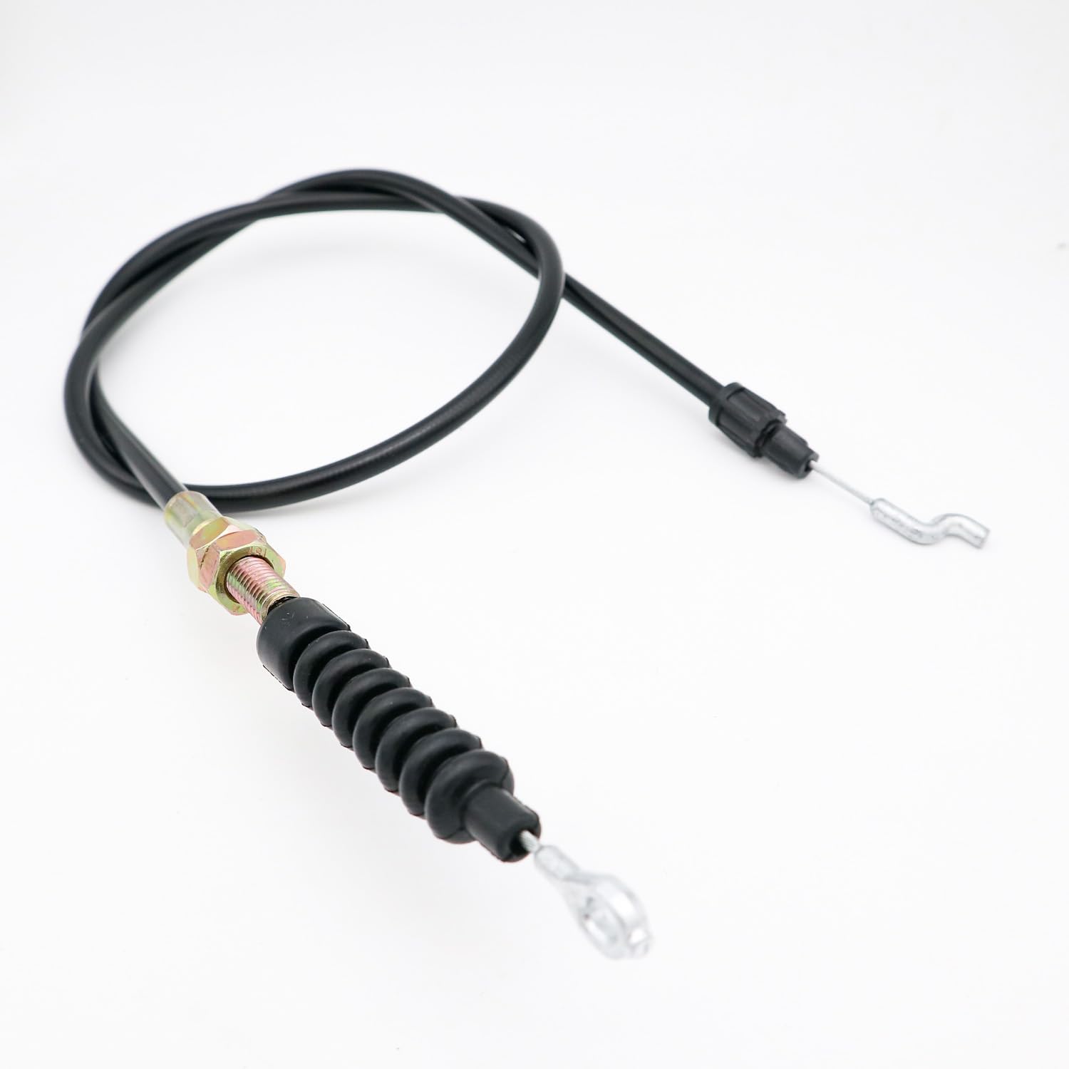 761400MA 340373 Clutch Drive Cable Replacement fit for Murray Craftsman Snow Blowers 340373,760150, 761153?Cable Length: 33.85 inches; Sheath Length: 25.86 inches?(1pc), black