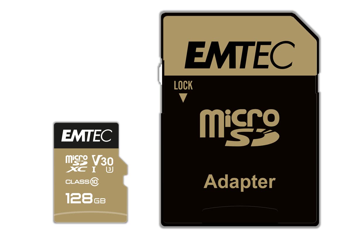 マイクロメモリーカード Class10 UHS-I V30 100MB/s Amazon | Emtec SPEEDIN microSD Class 10 V30 UHS-I U3 (128GB