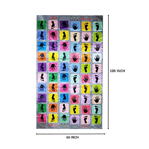 Image of Keshav Creation | Hopscotch Game | Jumbo Kids Play Mat | Two Player | Unique Balancing Game | Large Size for 3 Years and up
