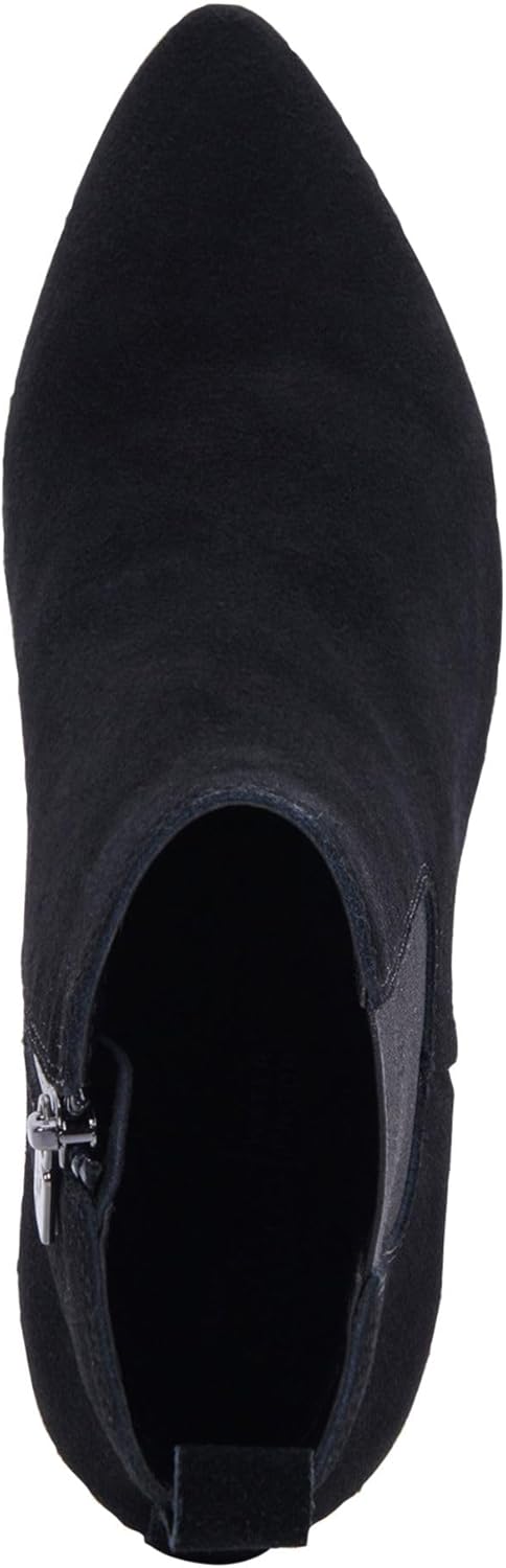 Womens Katlyn Suede Ankle Chelsea Boots Black 9.5 Medium (B,M) - Image 3