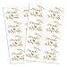 Produktbild KUUQA 16 Team Braut Tattoos Junggesellinnenabschied Accessoires Temporäres Tattoo Set Bachelorette Party Tattoos Für Hen Party
