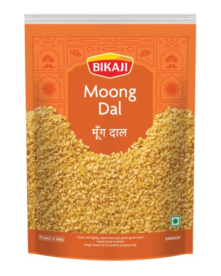 Bikaji Moong Dal - Salty Golden Beads | 400 Gm Pack