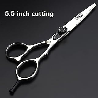 Set tagliacapelli professionale da 5/5.5/6 pollici con lame affilate, facile da tagliare, adatto per parrucchieri e saloni di capelli. (5,5 pollici -2pc)