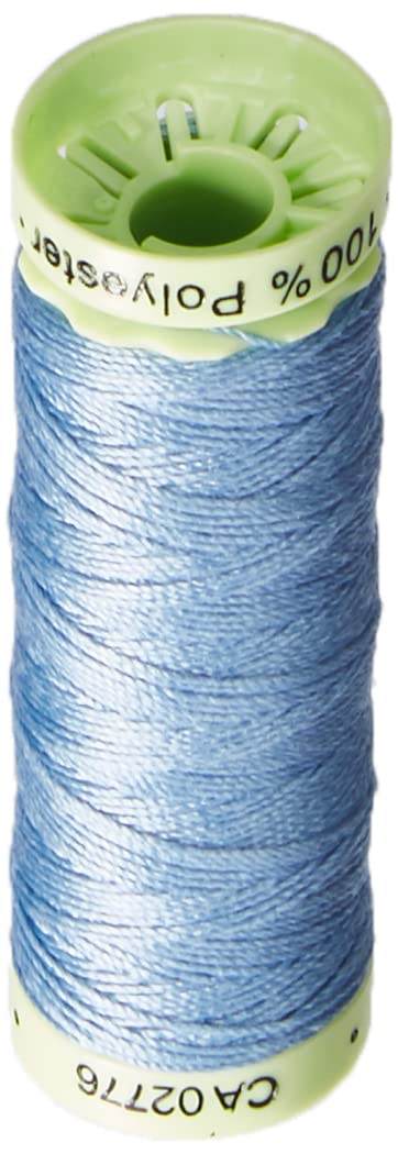 Gutermann Polyester-Nähgarn, 250 M, Babyblau – Für Maschinen- Und Handnähen, Bis 95°C Waschbar
