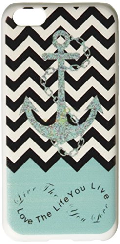 Anchor Chevron Retro Vintage Tribal Nebula Pattern Hard Case Cover Back Skin Protector for iPhone 5C