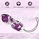 Allmay Liebeskugeln Vibration, Allmay Wasserdicht Bullet-Vibratoren, G punkt und Klitoris Stimulation Sexspielzeug Bullet Vibrator mit Drahtlose Fernbedienung, 10 Vibrationsmodi für Frauen, Paar