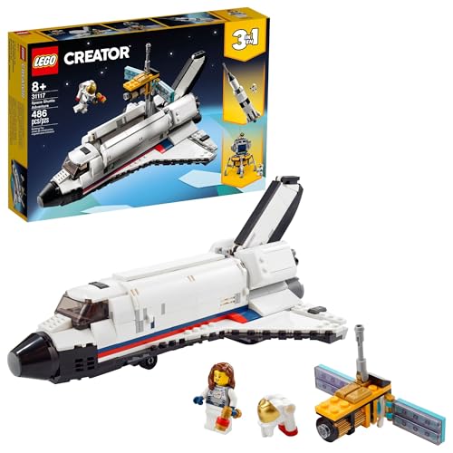 Lego Creator 31117 - 3-in-1 Space Shuttle / Saturn-Rakete / Mondlandefähre (486 Teile)