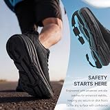 ODCKOI – szerokie męskie buty sportowe typu slip-on, antypoślizgowe, wygodne do chodzenia, joggingu, rekreacji i biegania po asfalcie-QUANHEI-44