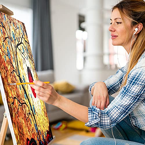 Acro Color Metallic Acrylic Paint Set | 12 Colors Rich Non Toxic Pigments For Artists Of All Levels (Kids, Beginners, Professional) Great Wood, Fabric, Bottles, Canvas, Stone 2Oz Tubes, Pack #TOP4