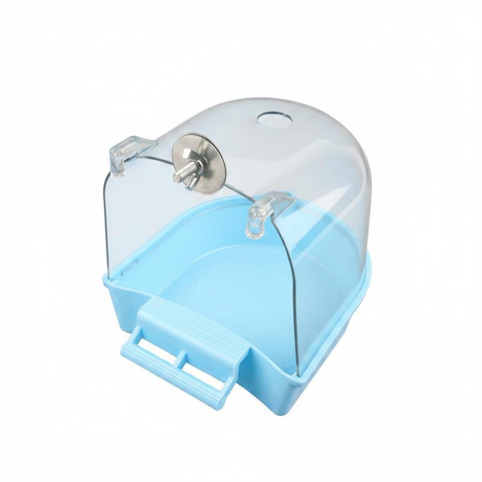 Bird Bath House Long-Lasting Hanging Bird Bath Easy to Install Pet Supply for Parrots, Aviary, Blue|Home & Garden | Yard, Garden & Outdoor Living | Bird & Wildlife Accessories | Birdbaths-image-37