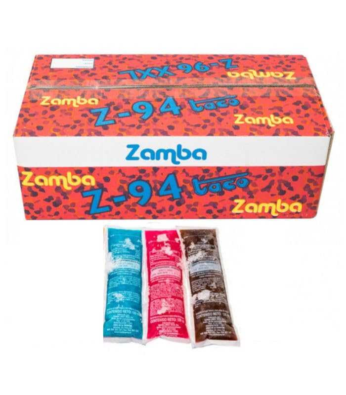 Zamba-Flash, Polos Líquidos para Congelar, Taco 55 Bolsas Z-94