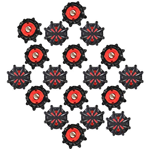 Mamimamih 18 Piezas Zapato Golf Tacos Giro Rápido Tachones Tacos Ajustada Base