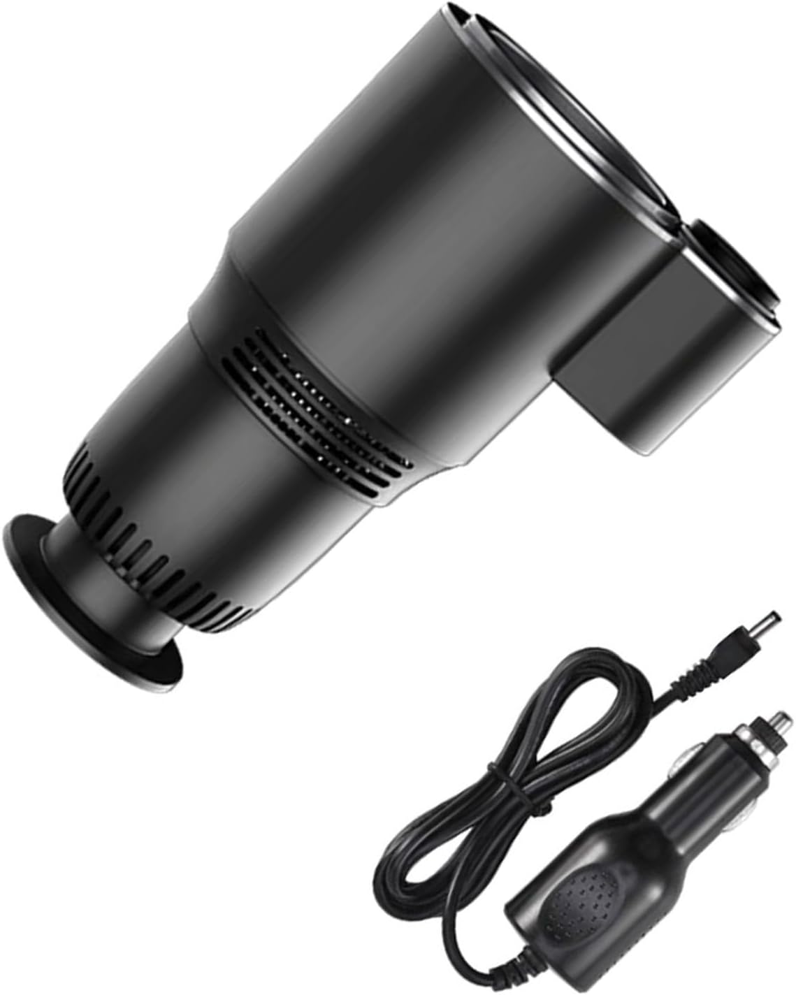 Digital Car Cup Warmer for Beverage 12V 36W Travel Vehicle Heated Cooling Cup Holder Touch Control