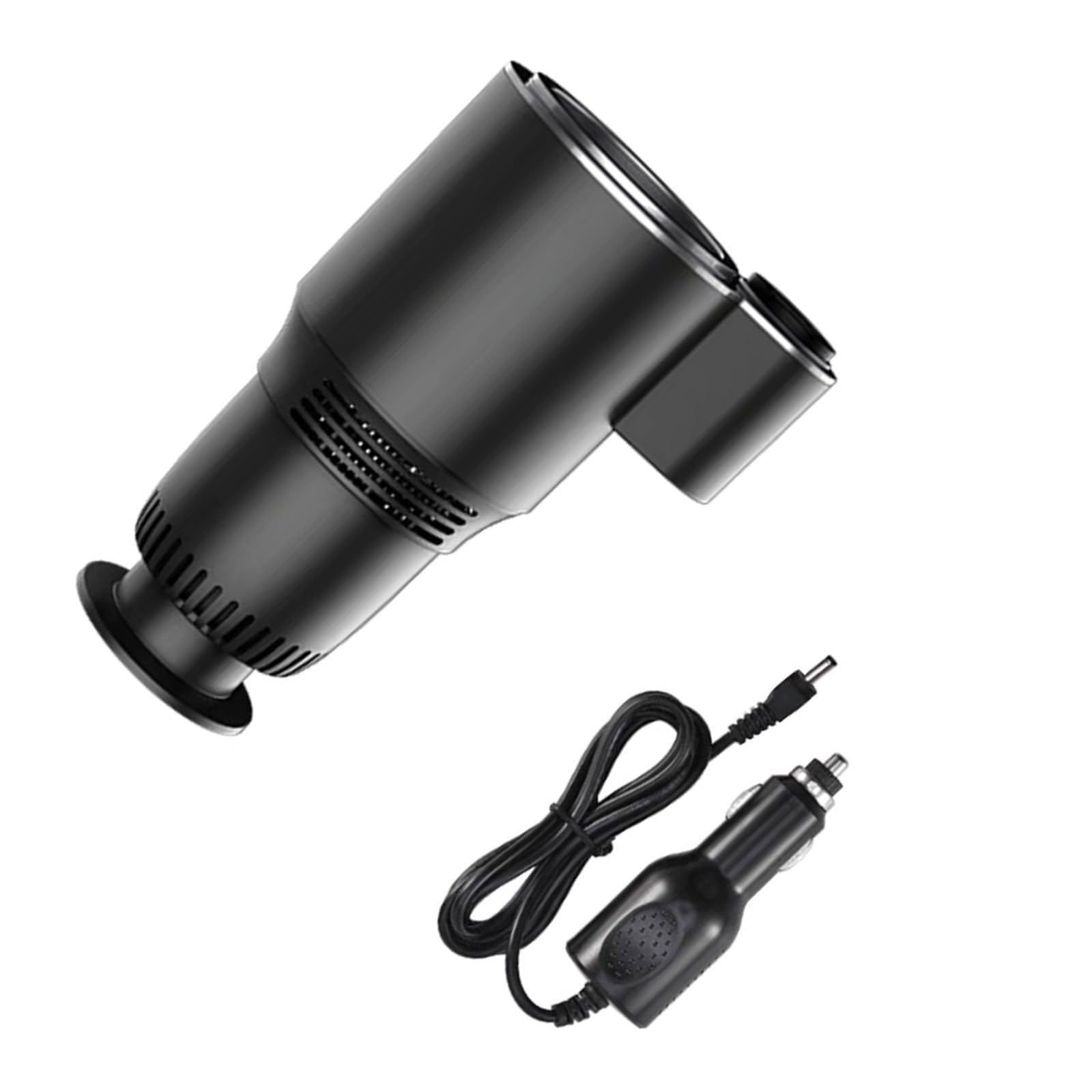 Digital Car Cup Warmer for Beverage 12V 36W Travel Vehicle Heated Cooling Cup Holder Touch Control
