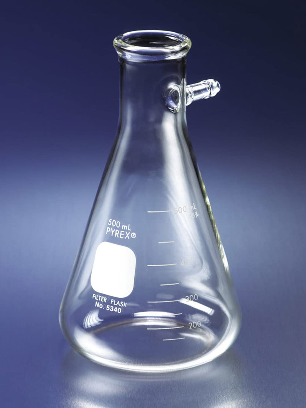 corning フラスコ　4000ml パイレックス Corning 5340-4L Vacuum Filter Flask, 4000mL Capacity: Amazon.com