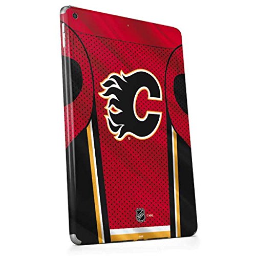 Skinit Decal Tablet Skin Compatible with iPad 9.7in (2018) - Officially Licensed NHL Calgary Flames Home Jersey Design
