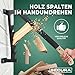 SECURA Premium Handholzspalter manuell | Spannmesser Anzündholz | Holzspalter Wand | Holzspalter Brennholzspalter Spannmesser Anzündholz| Kaminholz, Holzofen | 135 x 590 x 85 mm Maße