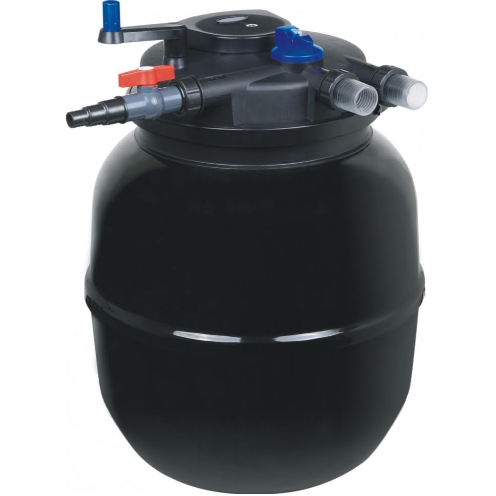 AquaOne CPF 50000 Bio Druckteichfilter 80000l Teichfilter Bachlauf inkl.55 Watt UVC Klärer Druckfilter Bachlauf UVC Lampe Klar