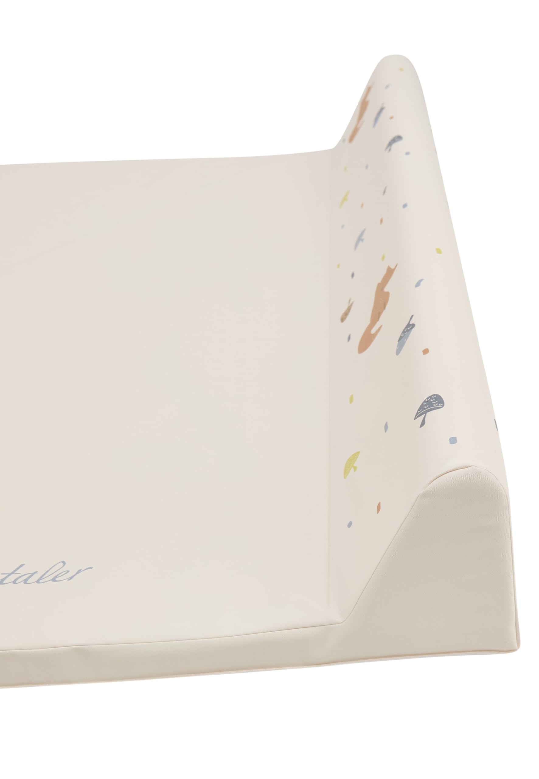 Sterntaler Fasciatoio Volpe Filou – fasciatoio unisex con motivo stampato, materiale esterno facile da pulire e lavabile, dimensioni 50 x 70 cm, grigio chiaro