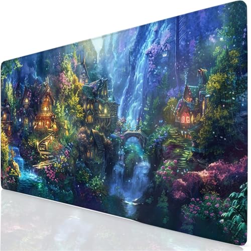 Mouse pad grande gaming de 800x300x3mm para ratón y teclado extendido
