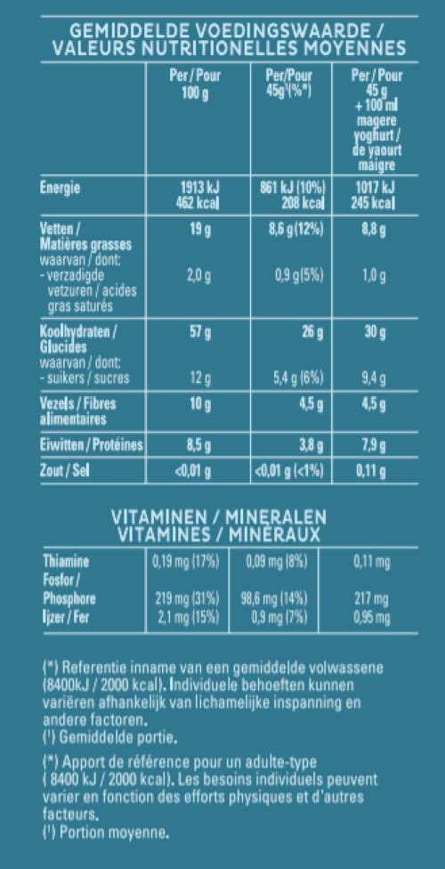 Quaker Cruesli 4 Noten, Doos 4 stuks x 800 g - Image 6